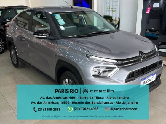 CITROËN BASALT 1.0 TURBO 200 FLEX FEEL CVT CITROËN BASALT 1.0 TURBO 200 FLEX FEEL CVT